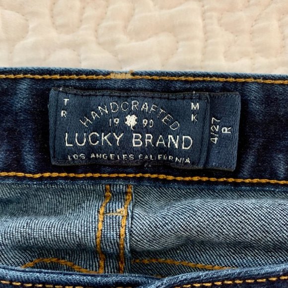 Lucky Brand Lolita Mid Rise Skinny Jeans - Sz 27 - Picture 10 of 13